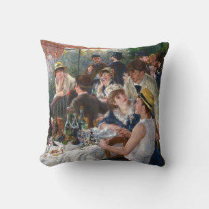 Pierre-Auguste Renoir - Das Boating Party-Mittages Kissen