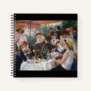 Pierre-Auguste Renoir - Das Boating-Party-Mittages Notizbuch