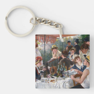 Pierre-Auguste Renoir - Das Boating Party-Mittages Schlüsselanhänger