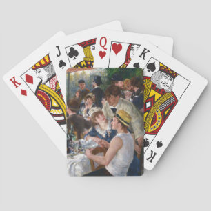 Pierre-Auguste Renoir - Das Boating Party-Mittages Spielkarten