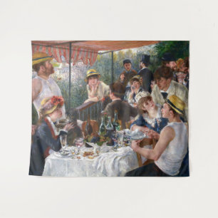 Pierre-Auguste Renoir - Das Boating Party-Mittages Wandteppich