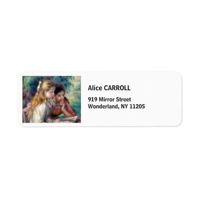 Pierre-Auguste Renoir - Das Lesen (Vorne)