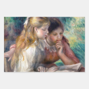 Pierre-Auguste Renoir - Das Lesen Geschenkpapier Set