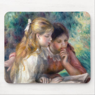 Pierre-Auguste Renoir - Das Lesen Mousepad