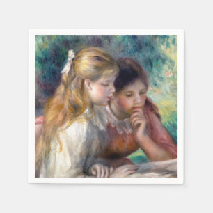 Pierre-Auguste Renoir - Das Lesen Serviette