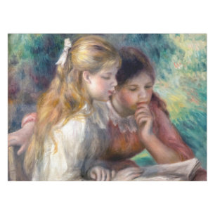 Pierre-Auguste Renoir - Das Lesen Tischdecke