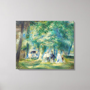 Pierre-Auguste Renoir - Das Party in Saint-Cloud Leinwanddruck