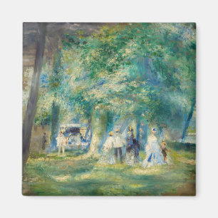 Pierre-Auguste Renoir - Das Party in Saint-Cloud Magnet