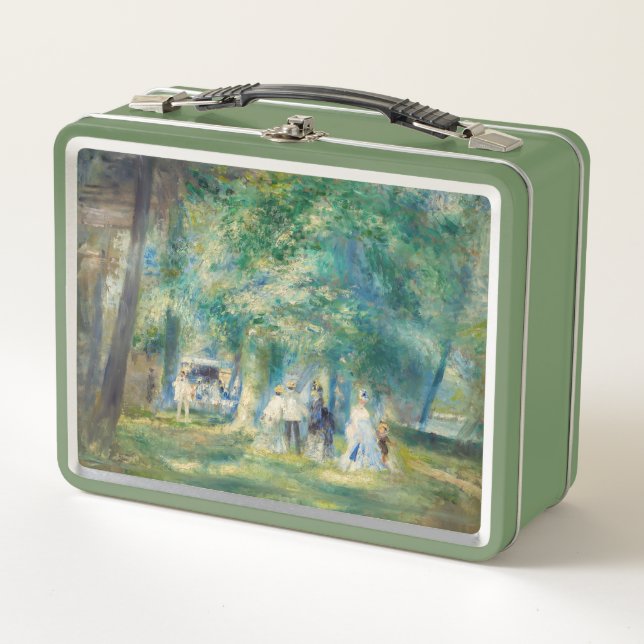 Pierre-Auguste Renoir - Das Party in Saint-Cloud Metall Brotdose (Vorderseite)