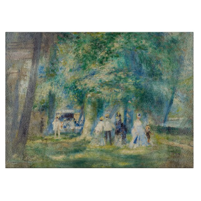 Pierre-Auguste Renoir - Das Party in Saint-Cloud Schneidebrett (Vorderseite)