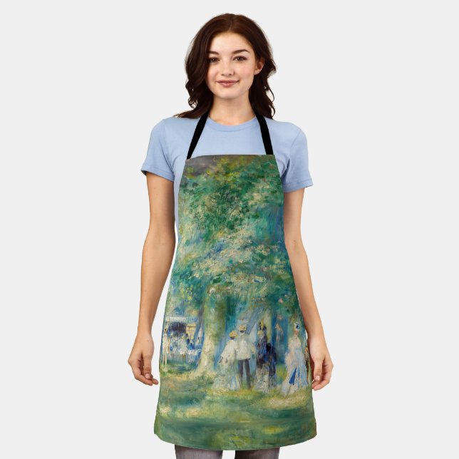 Pierre-Auguste Renoir - Das Party in Saint-Cloud Schürze (Getragen)