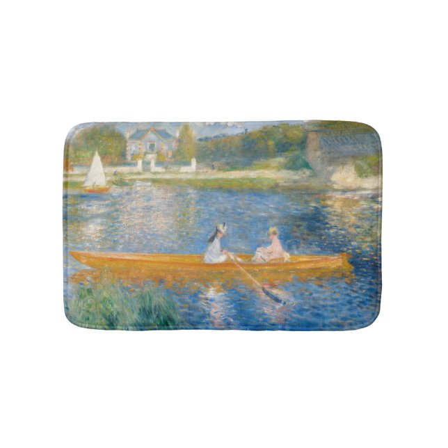 Pierre-Auguste Renoir - Der Skiff Badematte (Vorderseite)