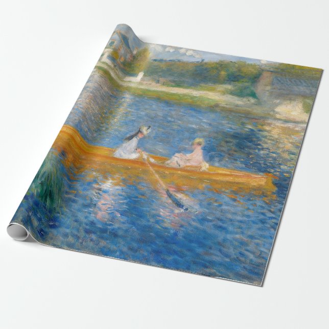 Pierre-Auguste Renoir - Der Skiff Geschenkpapier (Ungerollt)