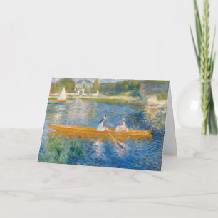 Pierre-Auguste Renoir - Der Skiff Karte