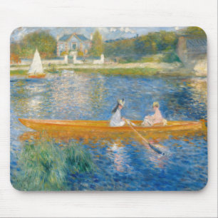 Pierre-Auguste Renoir - Der Skiff Mousepad