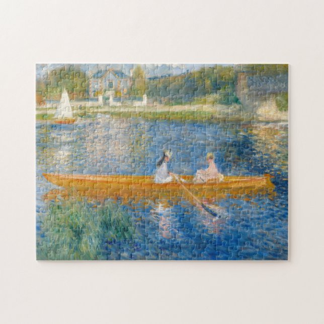 Pierre-Auguste Renoir - Der Skiff Puzzle (Horizontal)