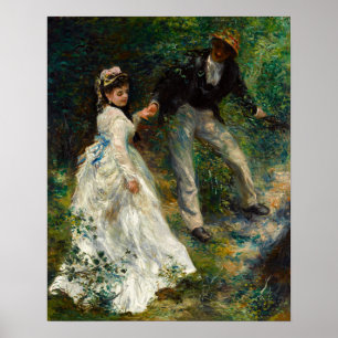 Pierre-Auguste Renoir - Der Spaziergang Poster