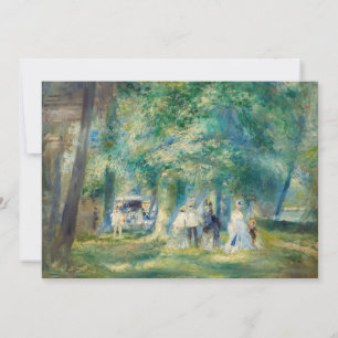 Pierre-Auguste Renoir - Die Party in Saint-Cloud Einladung