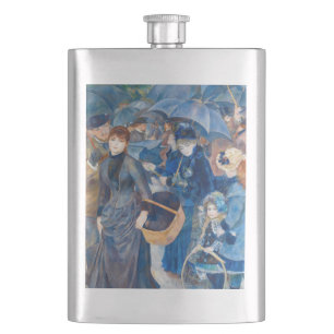 Pierre-Auguste Renoir - Die Regenschirme Flachmann