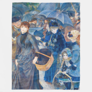 Pierre-Auguste Renoir - Die Regenschirme Fleecedecke