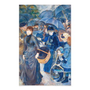 Pierre-Auguste Renoir - Die Regenschirme Fotodruck