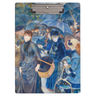 Pierre-Auguste Renoir - Die Regenschirme Klemmbrett