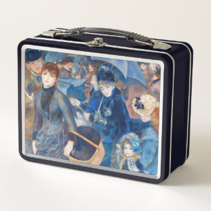 Pierre-Auguste Renoir - Die Regenschirme Metall Brotdose