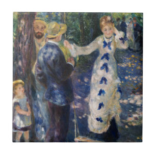 Pierre-Auguste Renoir - Die Schaukel Fliese