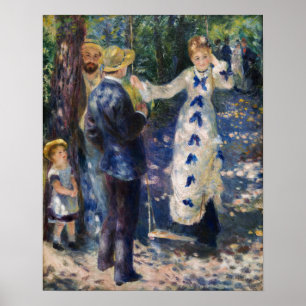 Pierre-Auguste Renoir - Die Schaukel Poster