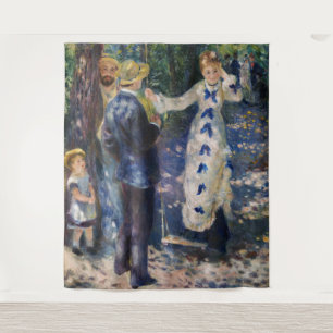 Pierre-Auguste Renoir - Die Schaukel Wandteppich