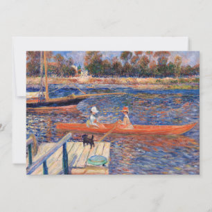 Pierre-Auguste Renoir - Die Seine bei Argenteuil Dankeskarte