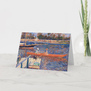 Pierre-Auguste Renoir - Die Seine bei Argenteuil Karte