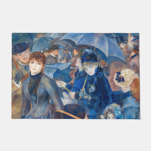 Pierre-Auguste Renoir - Die Umbrellas Fußmatte (Vorderseite)