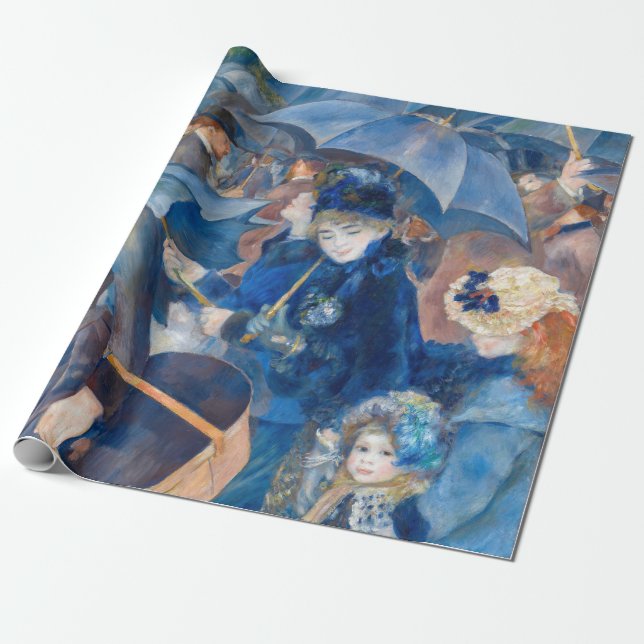 Pierre-Auguste Renoir - Die Umbrellas Geschenkpapier (Ungerollt)