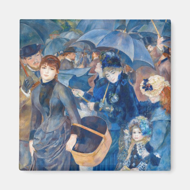 Pierre-Auguste Renoir - Die Umbrellas Magnet (Vorne)