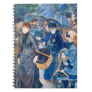 Pierre-Auguste Renoir - Die Umbrellas Notizblock