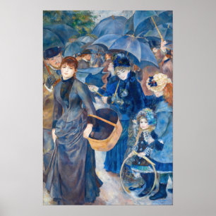 Pierre-Auguste Renoir - Die Umbrellas Poster