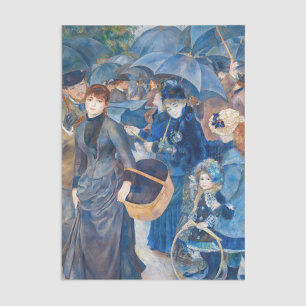 Pierre-Auguste Renoir - Die Umbrellas Seidenpapier