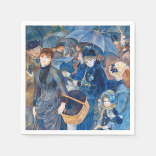 Pierre-Auguste Renoir - Die Umbrellas Serviette
