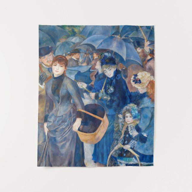 Pierre-Auguste Renoir - Die Umbrellas Wandteppich (Vorderseite)