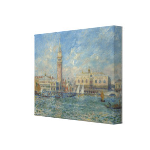 Pierre Auguste Renoir Doges Palace Venice Leinwanddruck