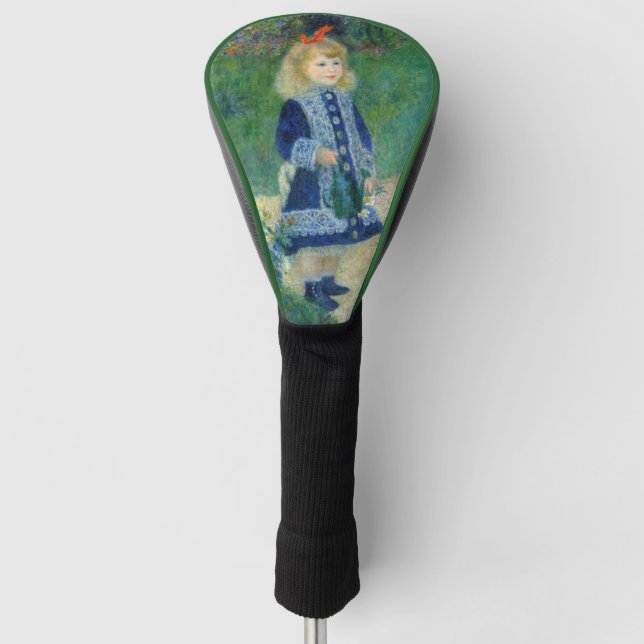 Pierre-Auguste Renoir - Ein Mädchen mit einem Wass Golf Headcover (Vorderseite)