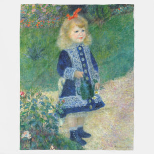 Pierre-Auguste Renoir - Ein Mädchen mit einer Gieß Fleecedecke