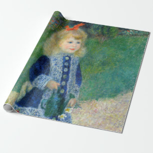 Pierre-Auguste Renoir - Ein Mädchen mit einer Gieß Geschenkpapier