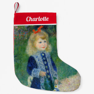 Pierre-Auguste Renoir - Ein Mädchen mit einer Gieß Kleiner Weihnachtsstrumpf