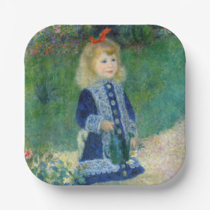 Pierre-Auguste Renoir - Ein Mädchen mit einer Gieß Pappteller