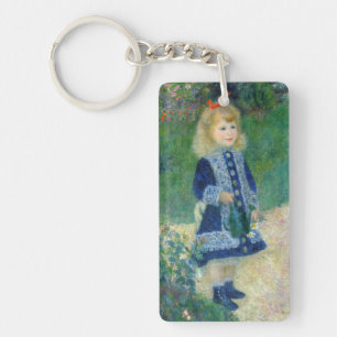 Pierre-Auguste Renoir - Ein Mädchen mit einer Gieß Schlüsselanhänger