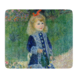 Pierre-Auguste Renoir - Ein Mädchen mit einer Gieß Schneidebrett