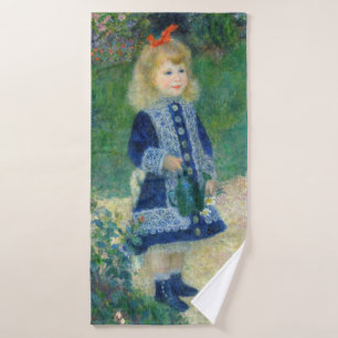 Pierre-Auguste Renoir - Ein Mädchen mit einer Wass Badhandtuch Set
