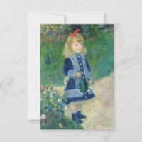 Pierre-Auguste Renoir - Ein Mädchen mit einer Wass